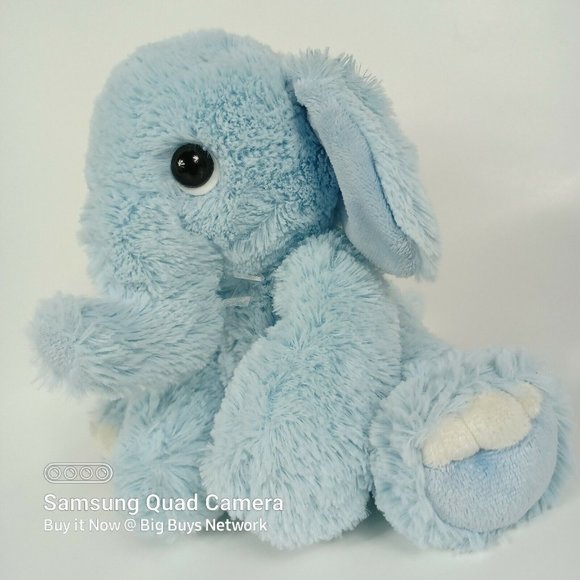Aurora World Lil Benny Phant Shaggy Blue Elephant Plush 9" Toy Stuffed Animal - Picture 3 of 12